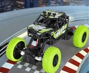 Auto zdalnie sterowane RC LED Duże Zielone terenowe Prezent Dzień Dziecka