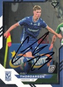 Gisli Thordarson oryginalny autograf! karta sportzoo Lech Poznań