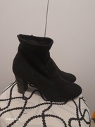 Botki kozaczki damskie rozm 40 słupek elastyczne