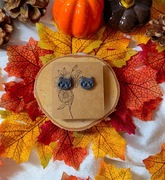 Kolczyki z gliny polimerowej i modeliny