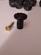 Uchwyty meblowe komplet 15 sztuk PRL 