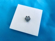nowa unikatowa zawieszka charms beads vintage płatek śniegu srebro 925