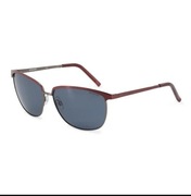 Polaroid Square Burgundy Grey Polarized Men's Sunglasses PLD 4015/S