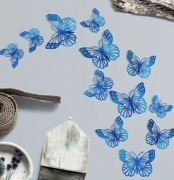 Topper na tort urodzinowy 1 szt. - MOTYLEK