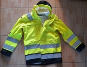 Kurtka przeciwdeszczowa męska robocza letnia odblaskowa kaptur S_f. UNIVERN