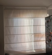 Roleta rzymska-biała