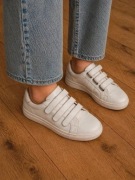 Skórzane buty Venezia 37 białe eleganckie skóra naturalna damskie
