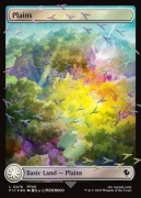 MTG Plains *FULL ART* *CHOCOBO TRACK FOIL*