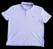 GANT t-shirt oryginalna biała koszulka polo rozmiar 2XL, XXL