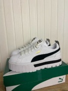 Buty damskie Puma Mayze skóra org białe 40,5