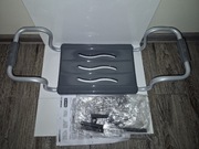 Ławeczka nawannowa , szara.