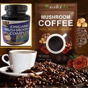 Kawa Grzybowa Adaptogenna  10 Grzybów+60 Kapsułek Grzybowych +Gratis E-Book