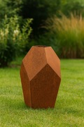 Donica ogrodowa z blachy corten 500x350