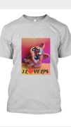 T-shirt I LOVE LPS 110-158