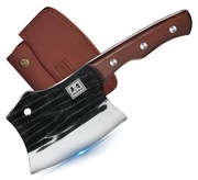 Profesjonalny Ręcznie Kuty Tasak Kuchenny Wydajność Jakość Premium TOP