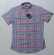 Koszula PAUL & SHARK krótki rękaw r. 41/M Slim Fit