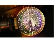 Dekoracja 3D Żarówka LED Edison E27 6W 110V 220V Vintage Star Fireworks