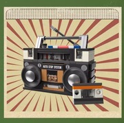 Klocki Retro Radio Kreatywna Zabawka Edukacyjna dla Dzieci