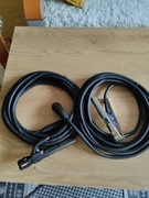 Nowe kable spawalnicze 2 x 8 metrów 25mm2.