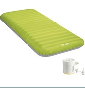 Materac dmuchany intex 191x76x17cm z pompką elektryczną 