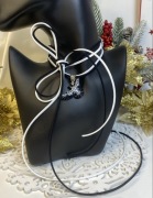 Naszyjnik choker z ptakiem z gliny polimerowej