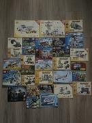 instruckje lego + cobi 33 szt.
