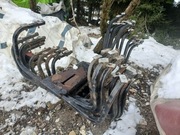 Kosz koła zapasowego naczepy