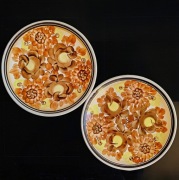 Talerze ozdobne ręcznie malowane ZF Koło. Warszawa