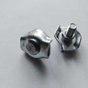 Zacisk linowy siodełkowy pojedynczy 4mm - 2szt