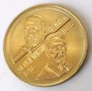 1996 2 zł HENRYK SIENKIEWICZ z WORECZKA NBP