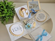 exploding box, pamiątka na Pierwszą Komunię Świętą, pudełeczko na prezent