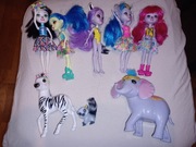 5 Enchantimals lalki plus 3 zwierzaki