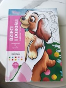 Kolorowanka antystresowa. Disney. Dzieci i dorośli. Iluzje optyczne.