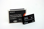 SONY Memory Stick Duo 2GB + Adapter - Pomóż Emilowi !
