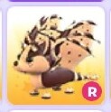 Adopt me! Chocolate Chip Bat Dragon R