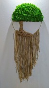 Drzewko, makrama - mech chrobotek
