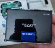 Dysk SSD, 512GB, minimalne zużycie, goodram cx400