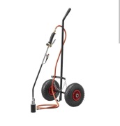 Palnik do wypalania chwastów z wózkiem