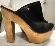 Kazar laczki - drewniana podeszwa