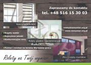 Rolety dzień-noc, plisy, żaluzje na wymiar W-wa