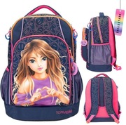 Plecak Szkolny Dwukomorowy Night Light Top Model 12739