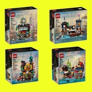 #NOWE# LEGO 40703 / 40704 / 40705 / 40706 4x MIKRO NINJAGO wys. 24h