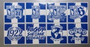 Vlepki 8x8, Lech Poznań, Tifo.
