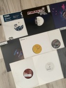 Zestaw 10 płyt winylowych muzyka elektroniczna techno house trance
