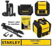 Nowy laser krzyżowy Stanley Cubix 12m + statyw + pilot - stan idealny.