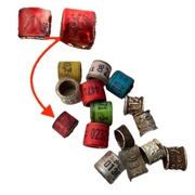 Zestaw Ptasich Obrączek Licytacja Gwarancja Oryginalności Wysyłka