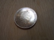 1 dolar. Cooc Island. Elżbieta II. Moneta inwestycyja. Rok 2013.