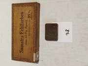 2 sztuki pudełek na cygara