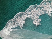 Piękny długi welon ślubny - 2,5m