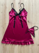 Nowa koszulka nocna + stringi to idealny prezent na Walentynki 